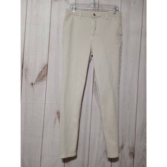 Kut From the Kloth Jeans Ladies 12‎ Ivory High Rise Mom - Picture 1 of 8